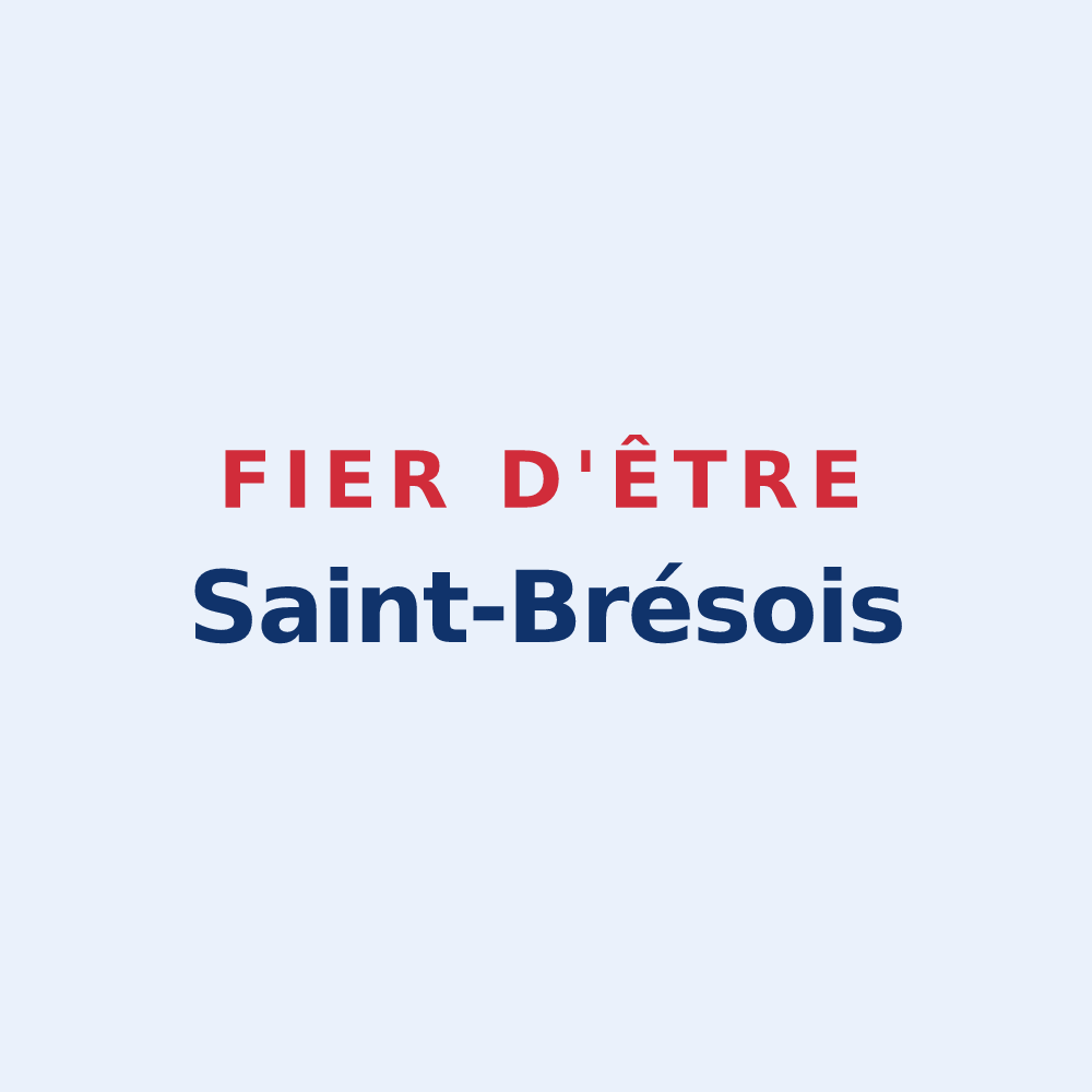 Sticker « Fier d'être Saint-Brésois » — design pour Saint-Brès
