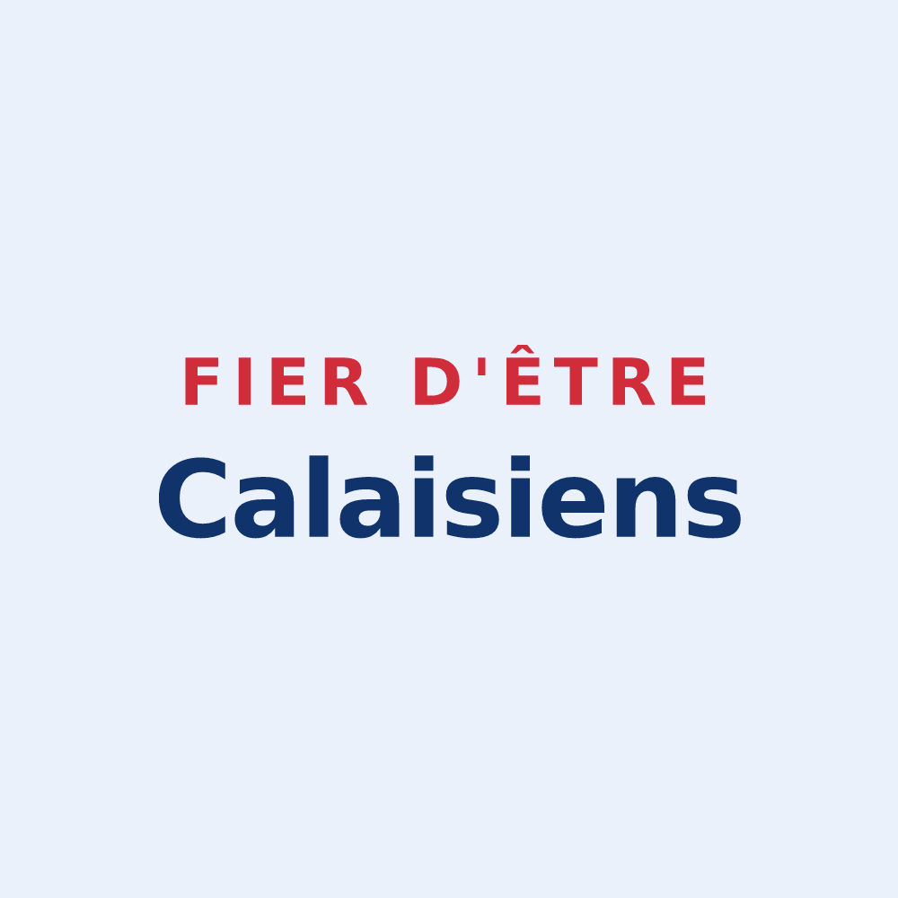 Sticker « Fier d'être Calaisiens » — design pour Saint-Calais