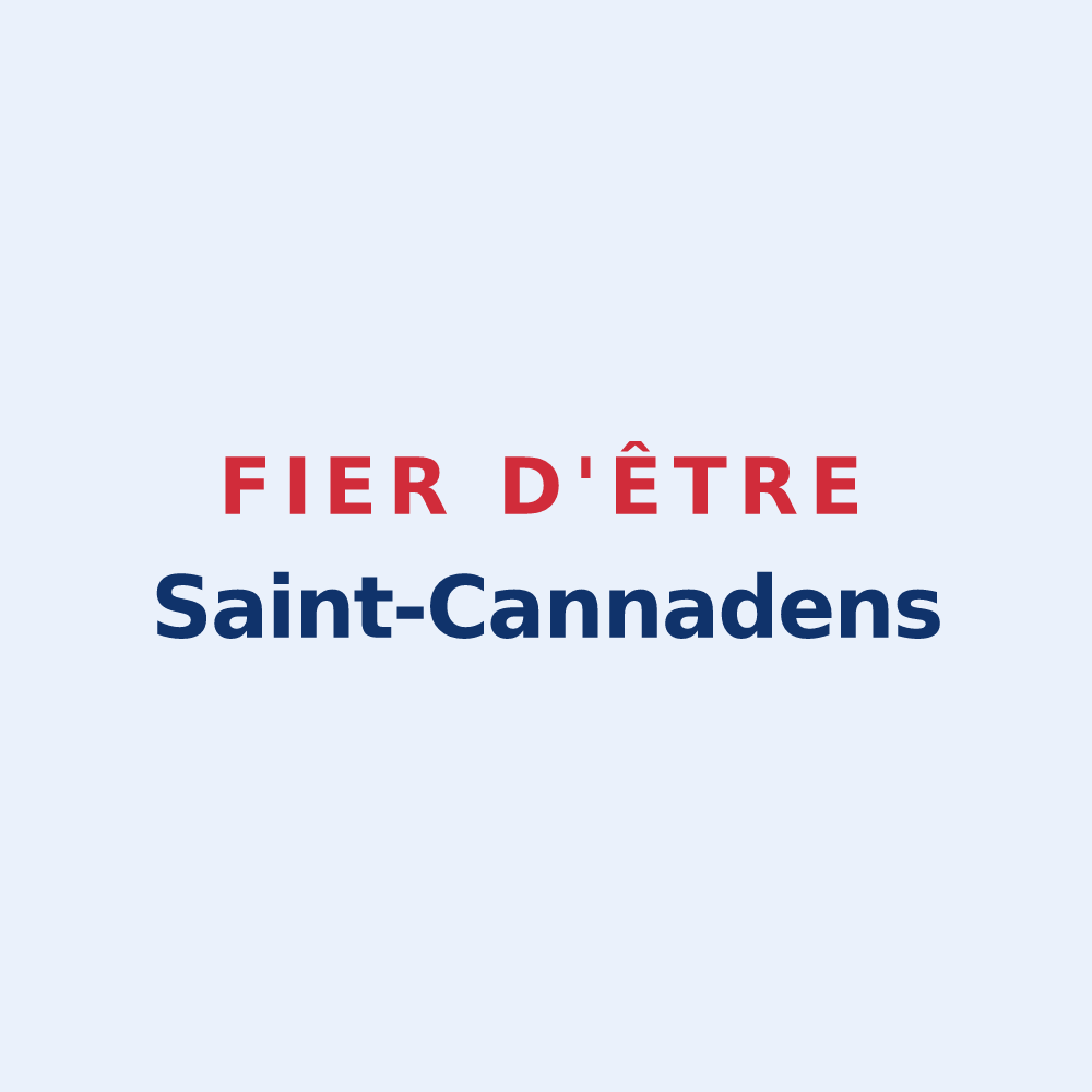 Sticker « Fier d'être Saint-Cannadens » — design pour Saint-Cannat