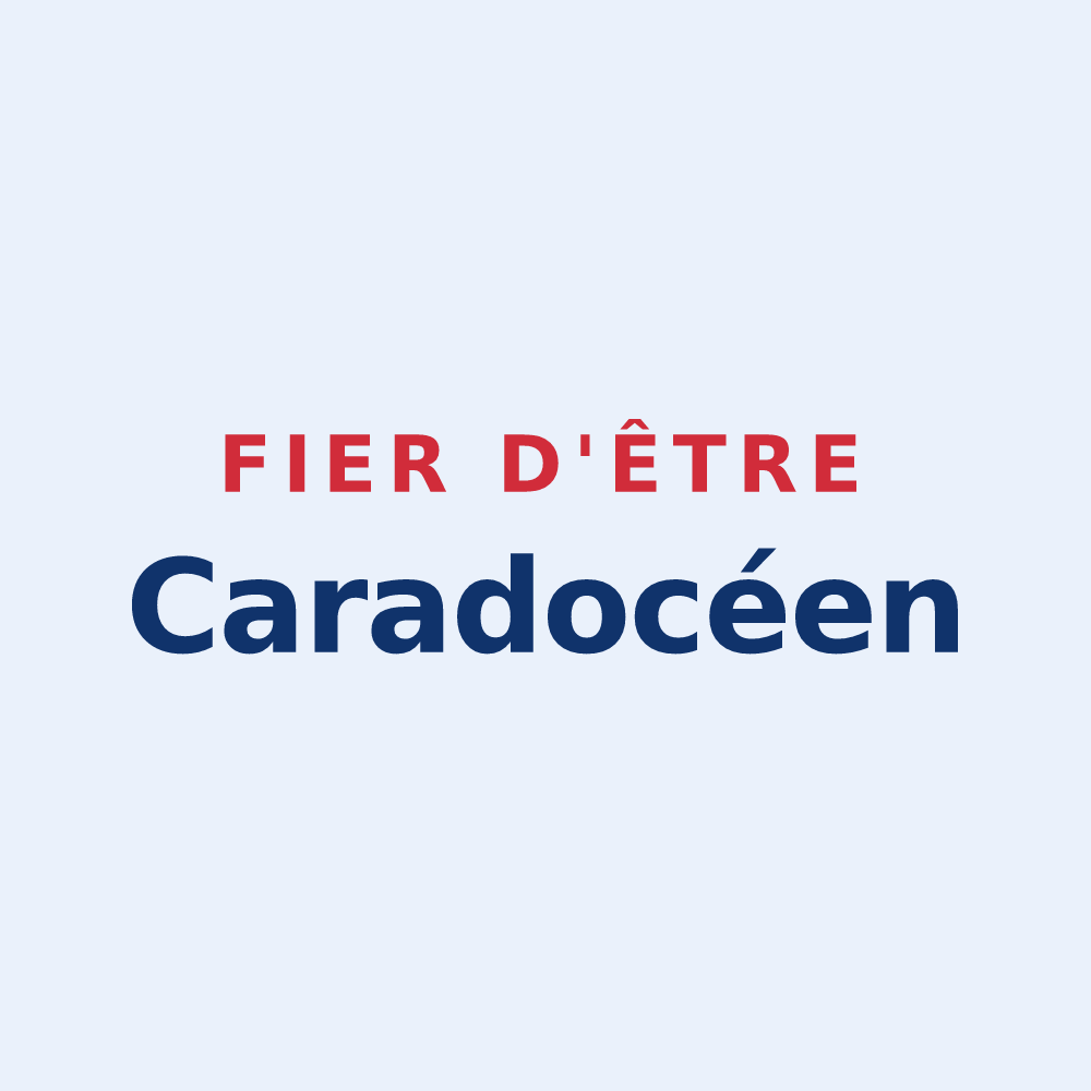 Sticker « Fier d'être Caradocéen » — design pour Saint-Caradec