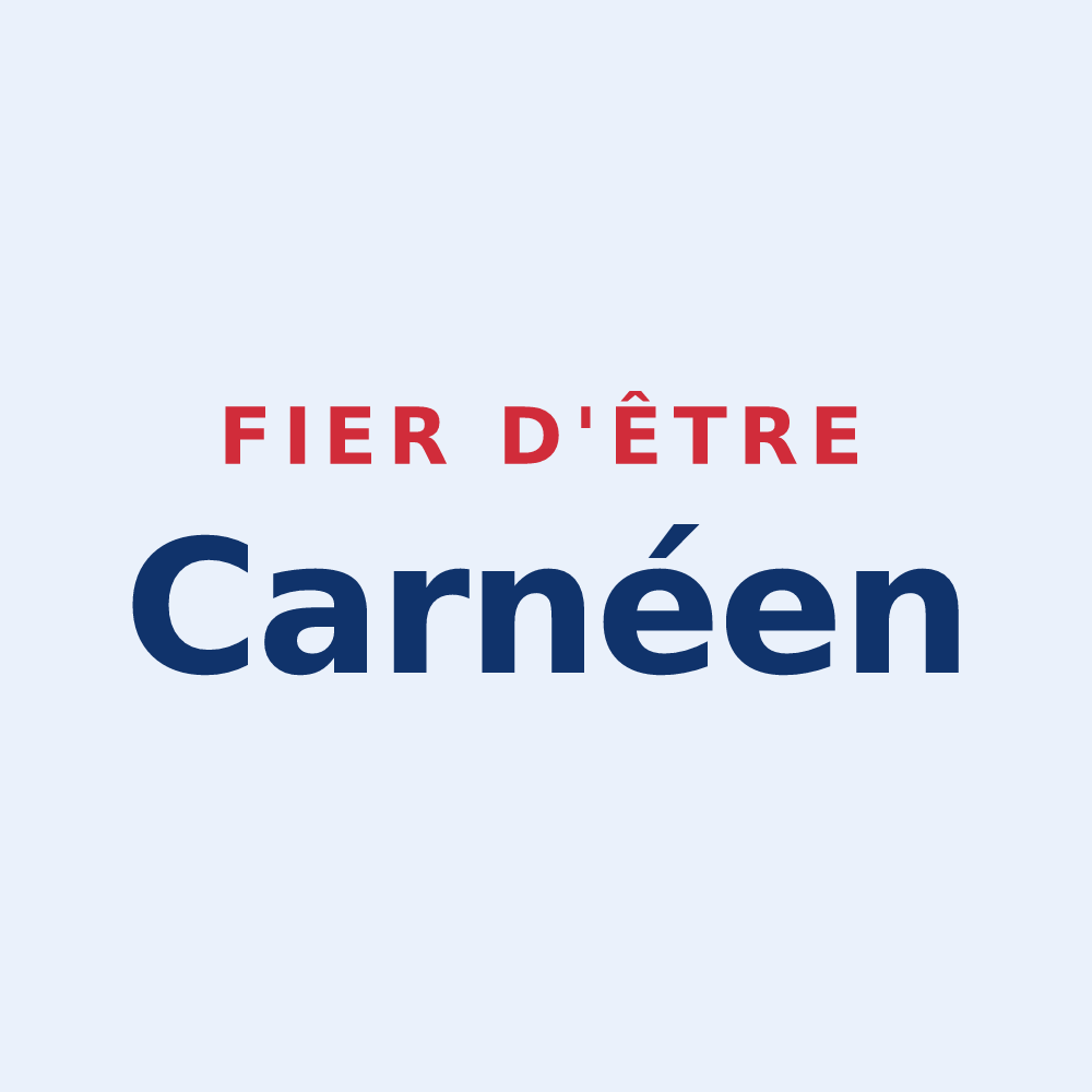 Sticker « Fier d'être Carnéen » — design pour Saint-Carné