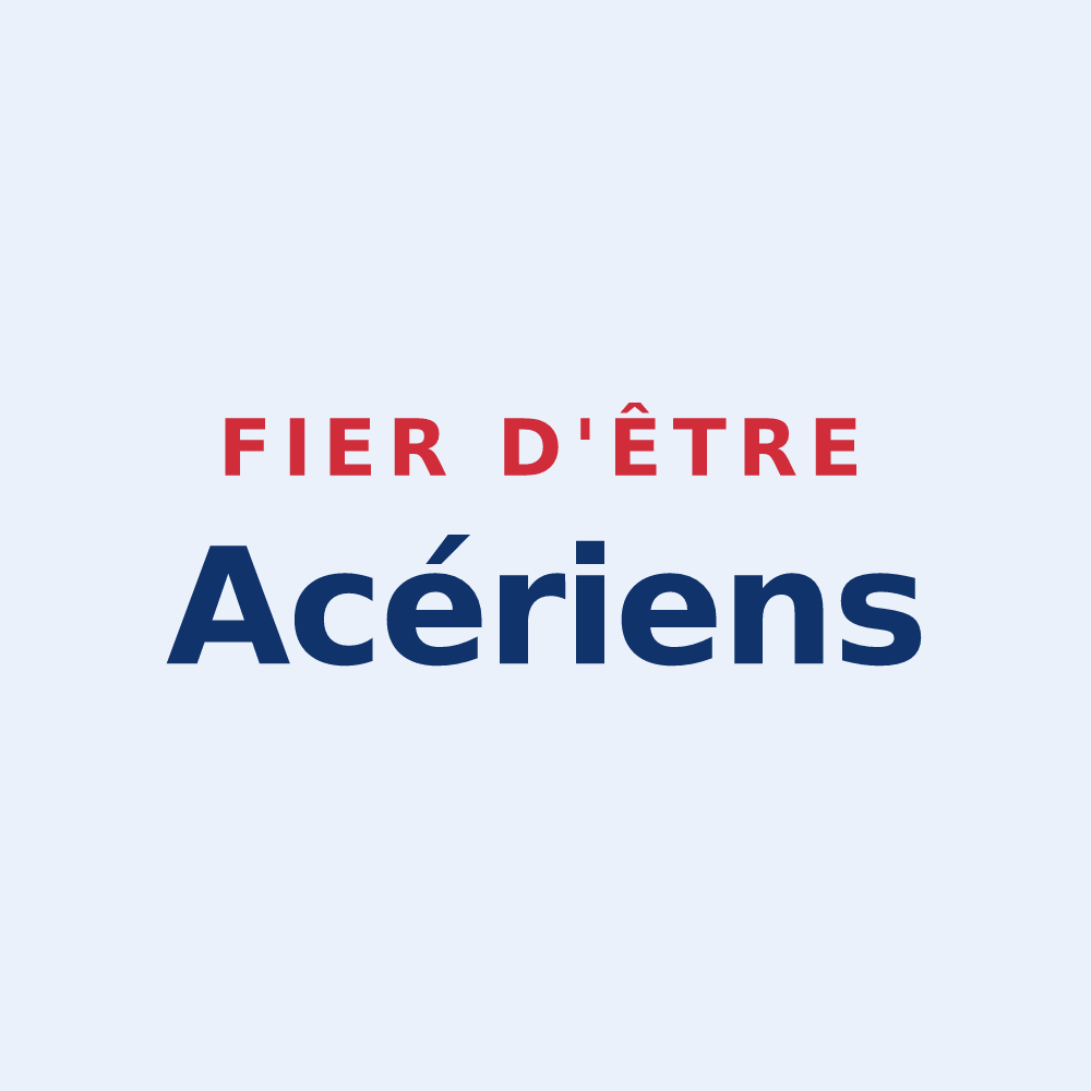 Sticker « Fier d'être Acériens » — design pour Saint-Césaire