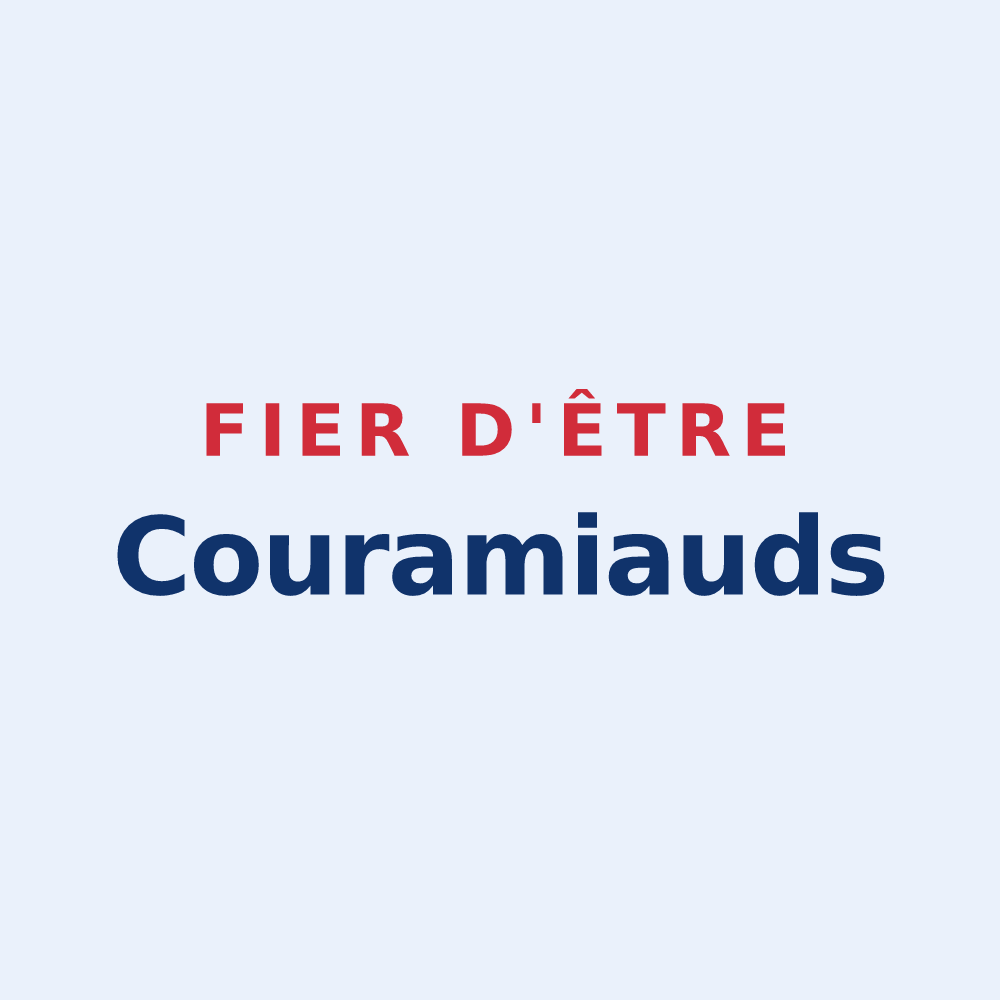 Sticker « Fier d'être Couramiauds » — design pour Saint-Chamond