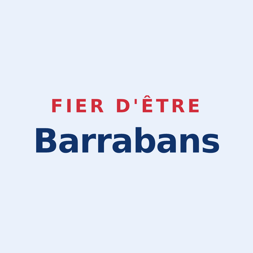 Sticker « Fier d'être Barrabans » — design pour Saint-Chély-d'Apcher