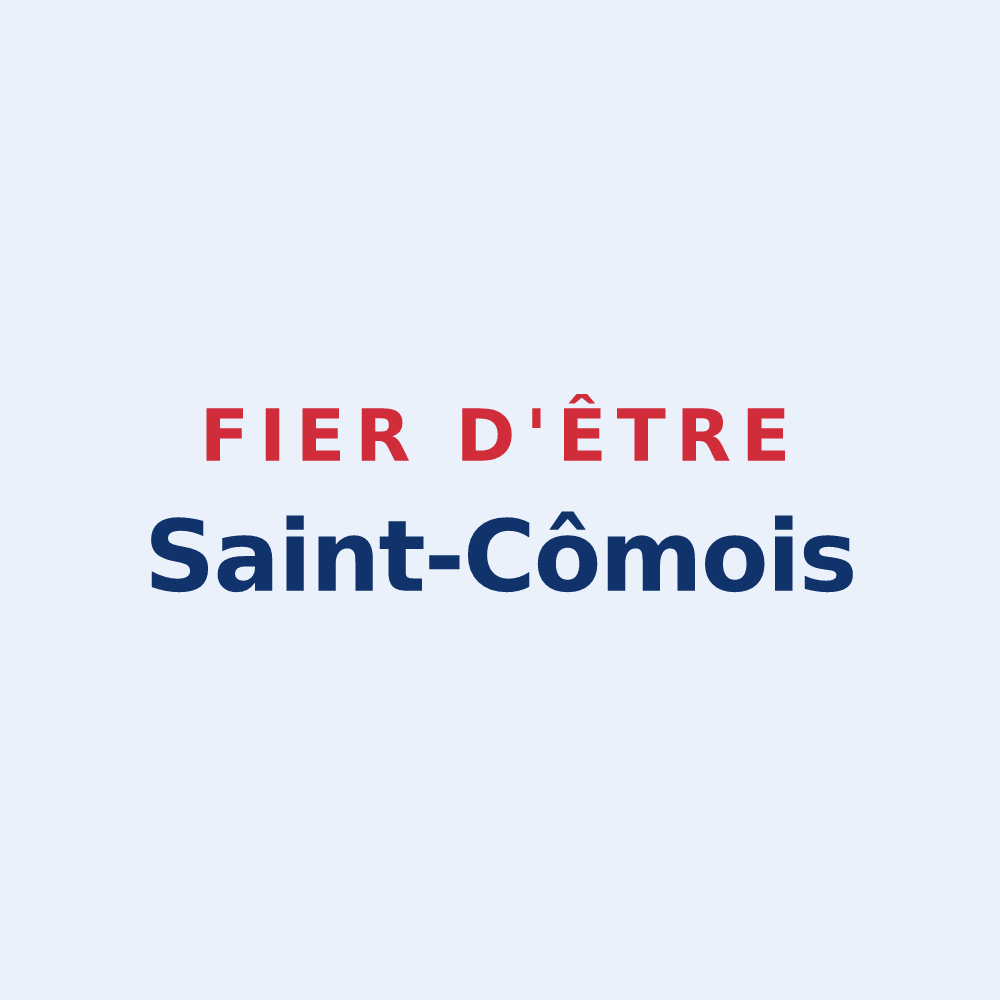 Sticker « Fier d'être Saint-Cômois » — design pour Saint-Côme-d'Olt
