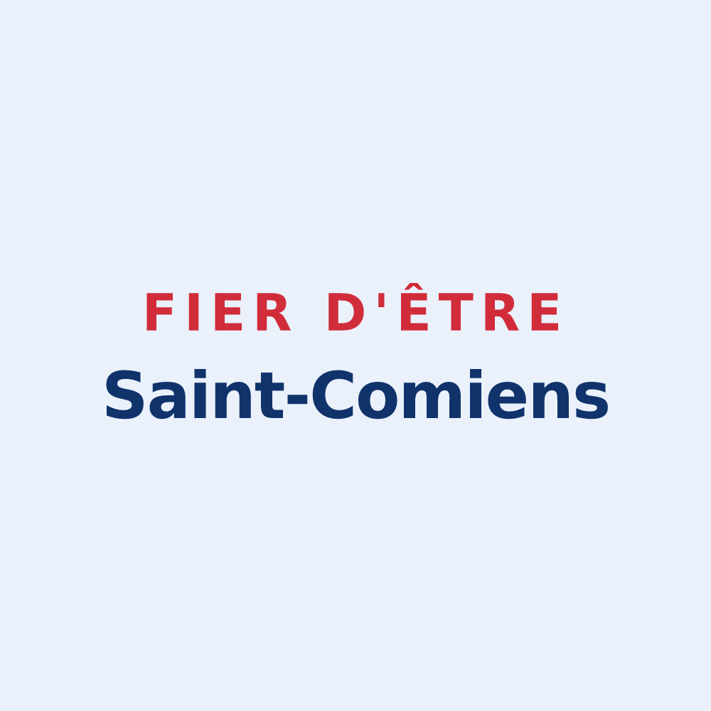 Sticker « Fier d'être Saint-Comiens » — design pour Saint-Côme-de-Fresné
