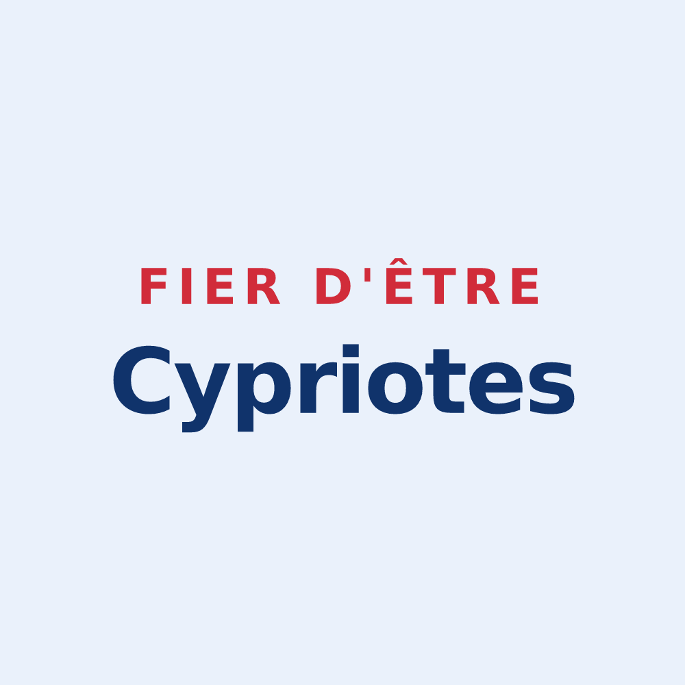 Sticker « Fier d'être Cypriotes » — design pour Saint-Cyprien