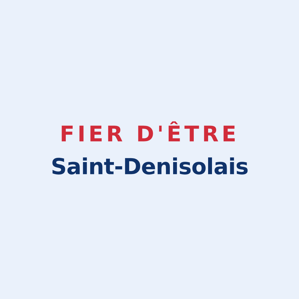 Sticker « Fier d'être Saint-Denisolais » — design pour Saint-Denis-du-Payré