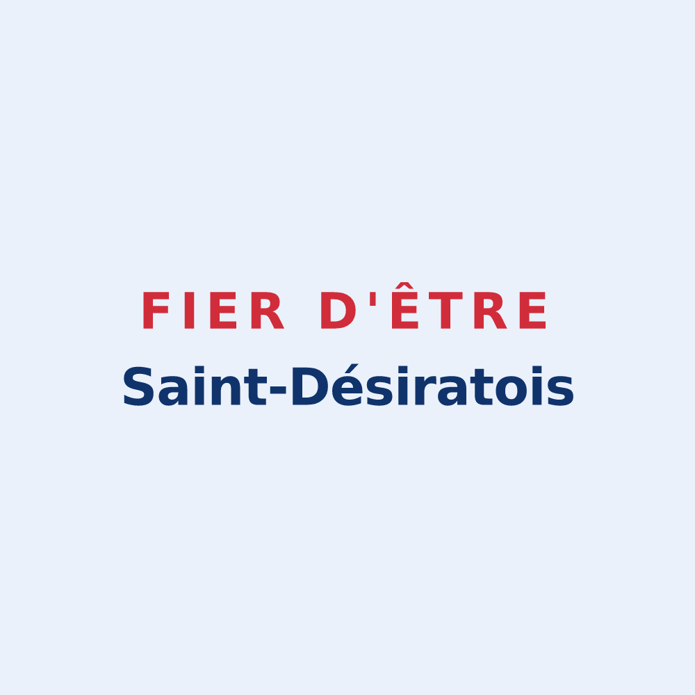 Sticker « Fier d'être Saint-Désiratois » — design pour Saint-Désirat