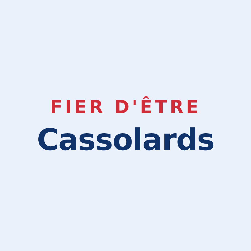 Sticker « Fier d'être Cassolards » — design pour Saint-Didier-de-la-Tour