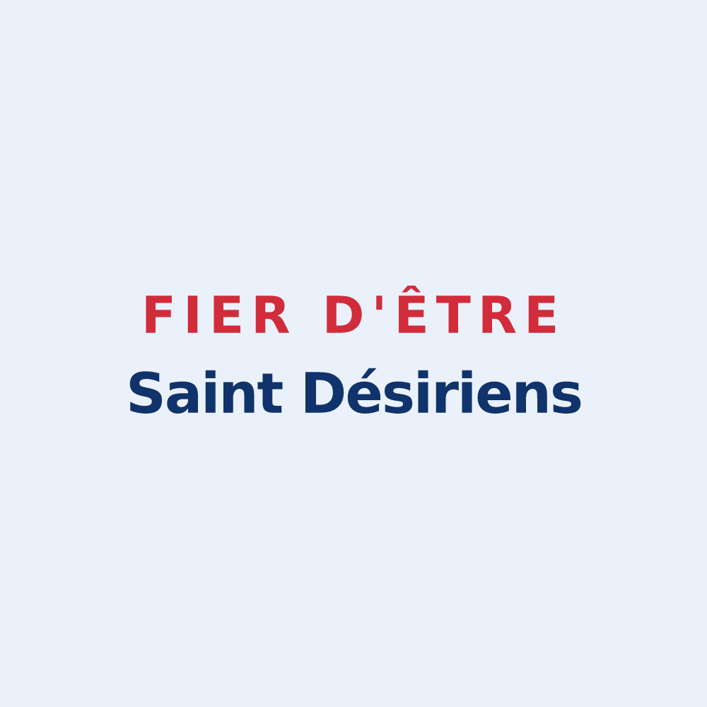 Sticker « Fier d'être Saint Désiriens » — design pour Saint-Didier-des-Bois