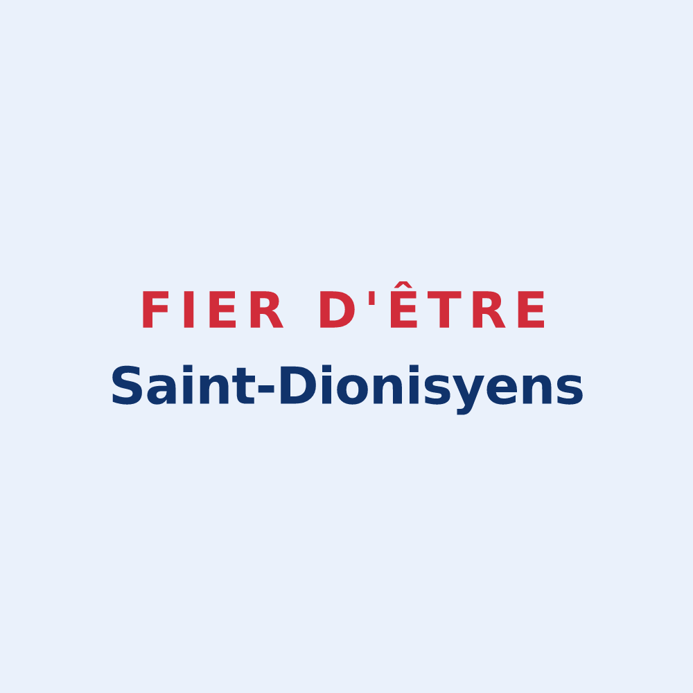 Sticker « Fier d'être Saint-Dionisyens » — design pour Saint-Dionisy