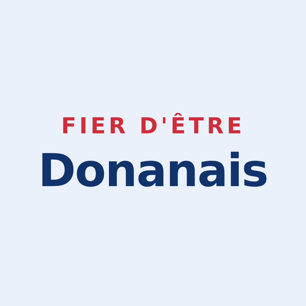 Sticker « Fier d'être Donanais » — design pour Saint-Donan