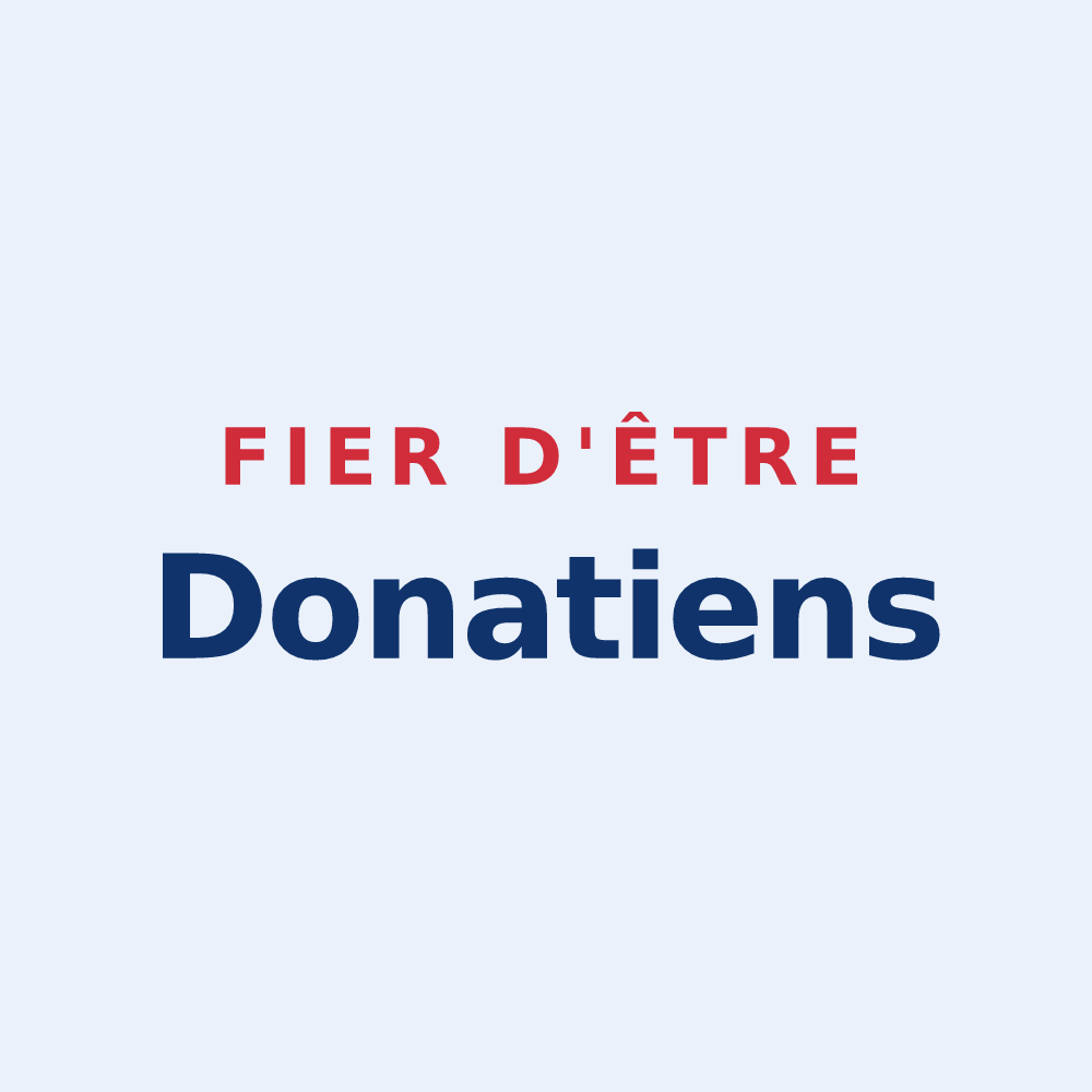 Sticker « Fier d'être Donatiens » — design pour Saint-Donat-sur-l'Herbasse