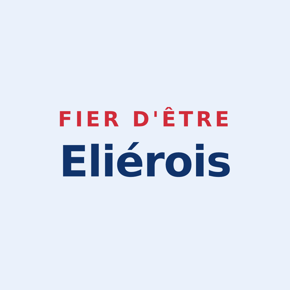 Sticker « Fier d'être Eliérois » — design pour Saint-Élier