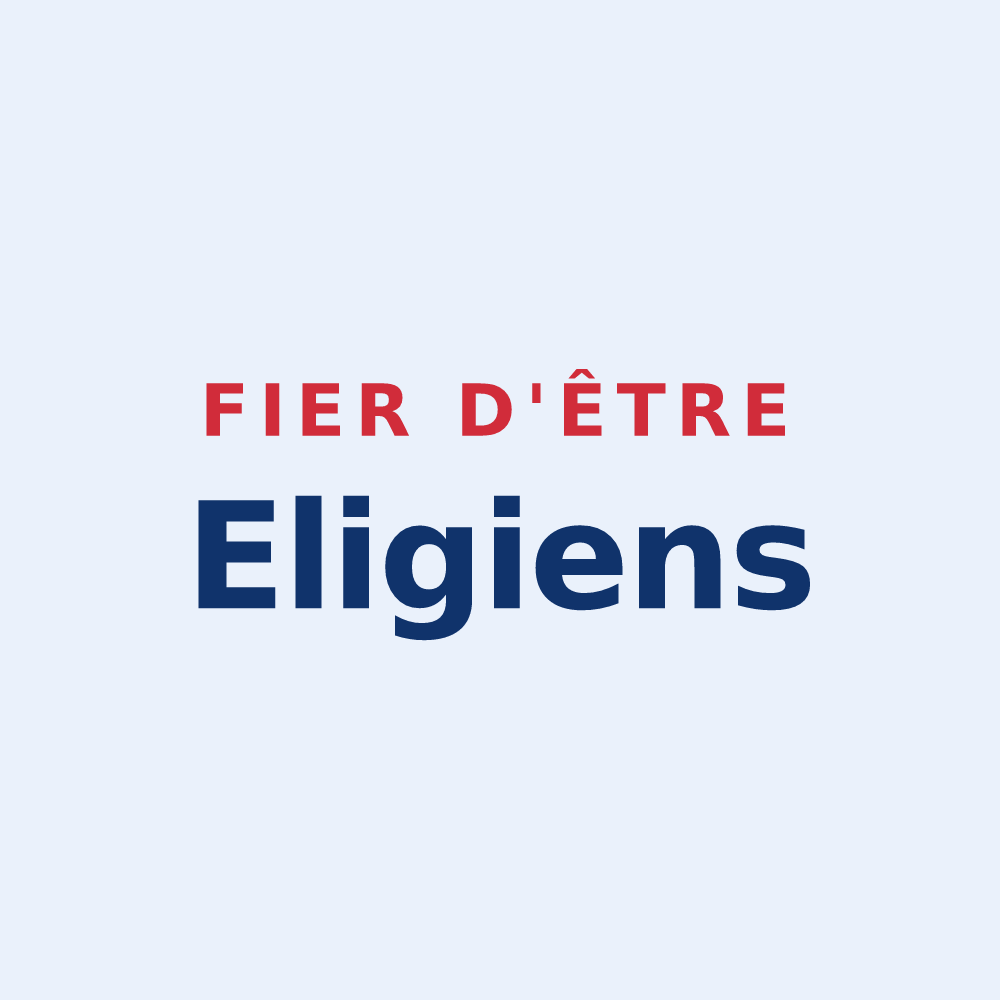 Sticker « Fier d'être Eligiens » — design pour Saint-Éloi-de-Fourques