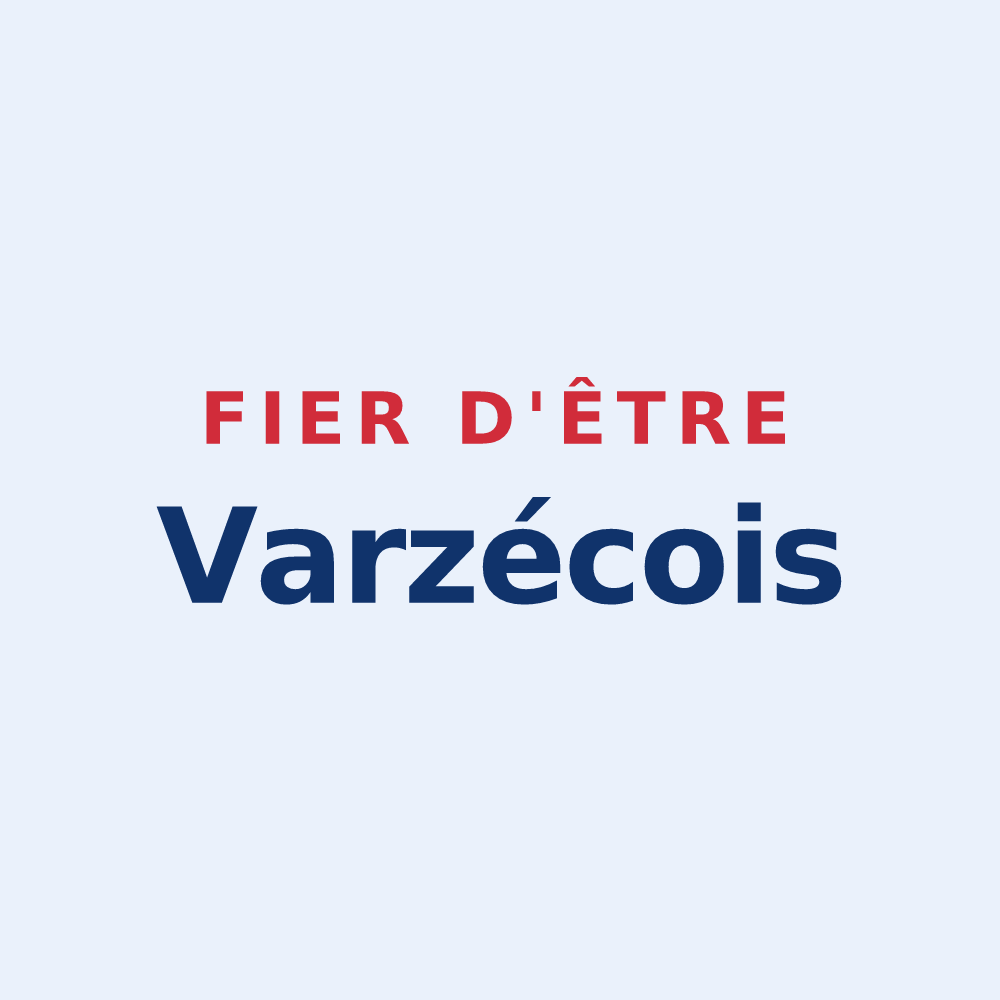 Sticker « Fier d'être Varzécois » — design pour Saint-Évarzec