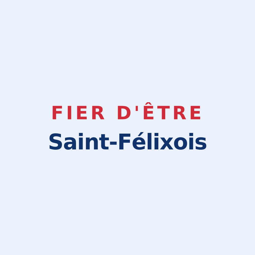 Sticker « Fier d'être Saint-Félixois » — design pour Saint-Félix