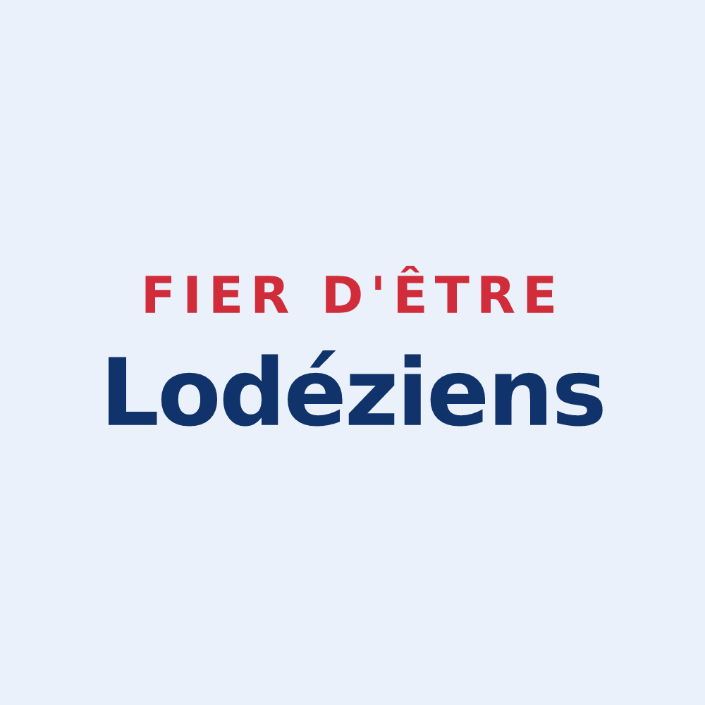 Sticker « Fier d'être Lodéziens » — design pour Saint-Félix-de-Lodez