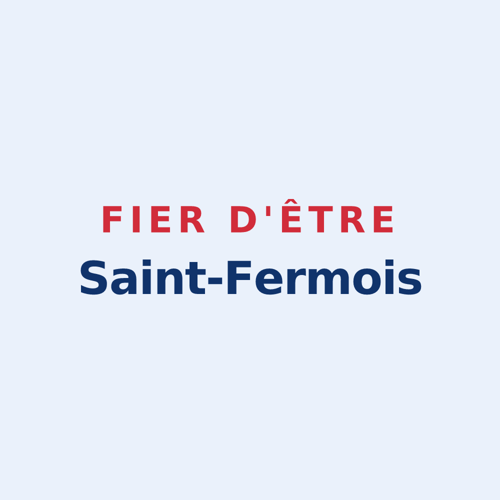 Sticker « Fier d'être Saint-Fermois » — design pour Saint-Ferme