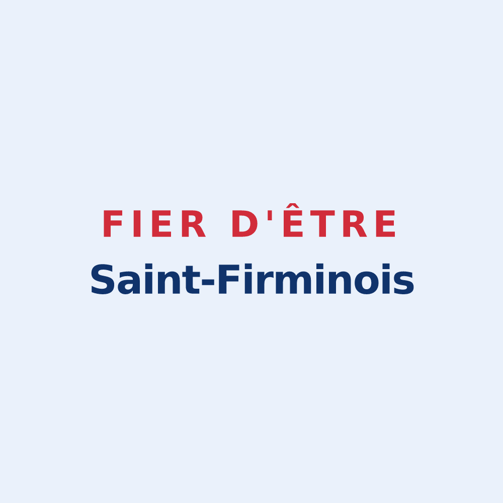 Sticker « Fier d'être Saint-Firminois » — design pour Saint-Firmin-sur-Loire