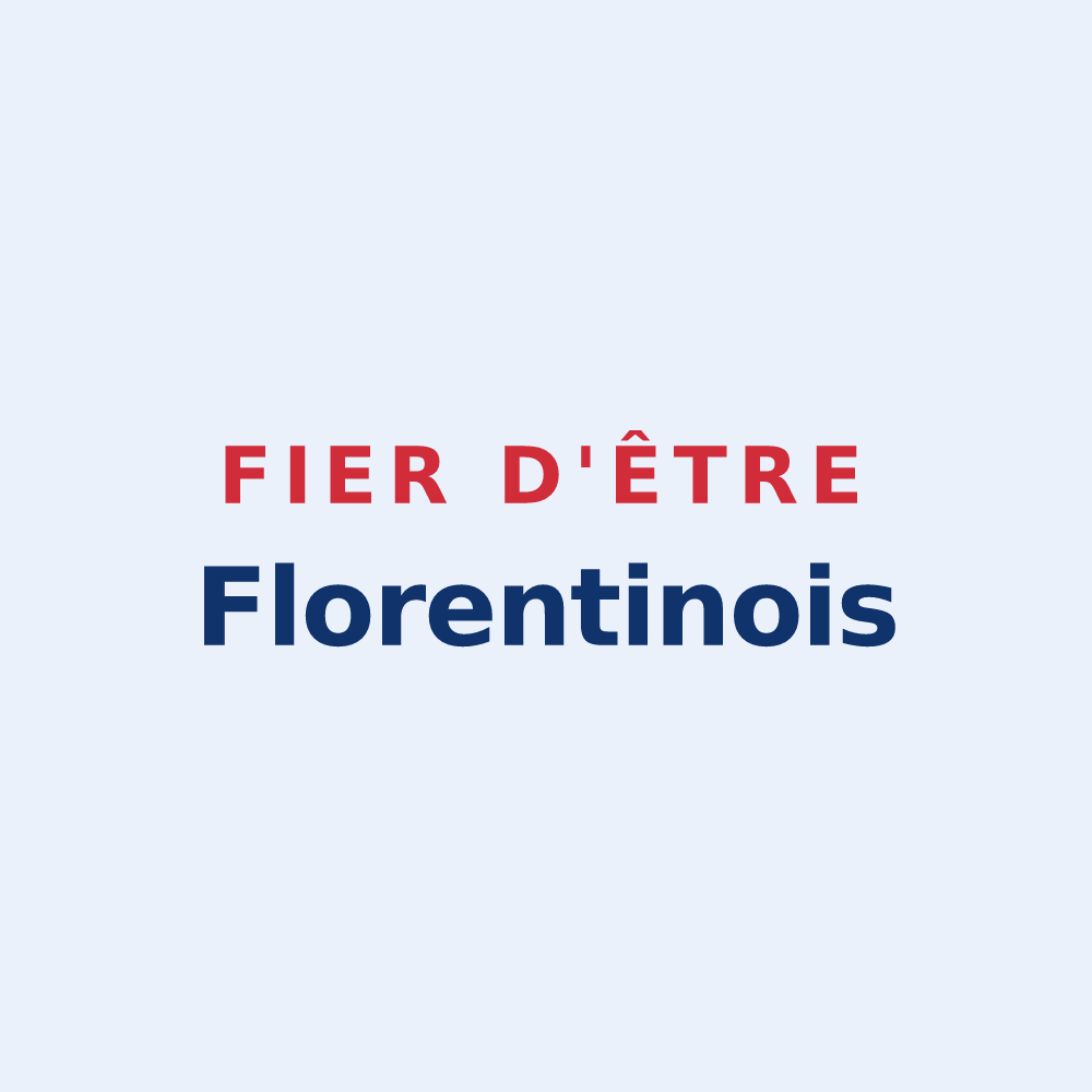 Sticker « Fier d'être Florentinois » — design pour Saint-Florentin