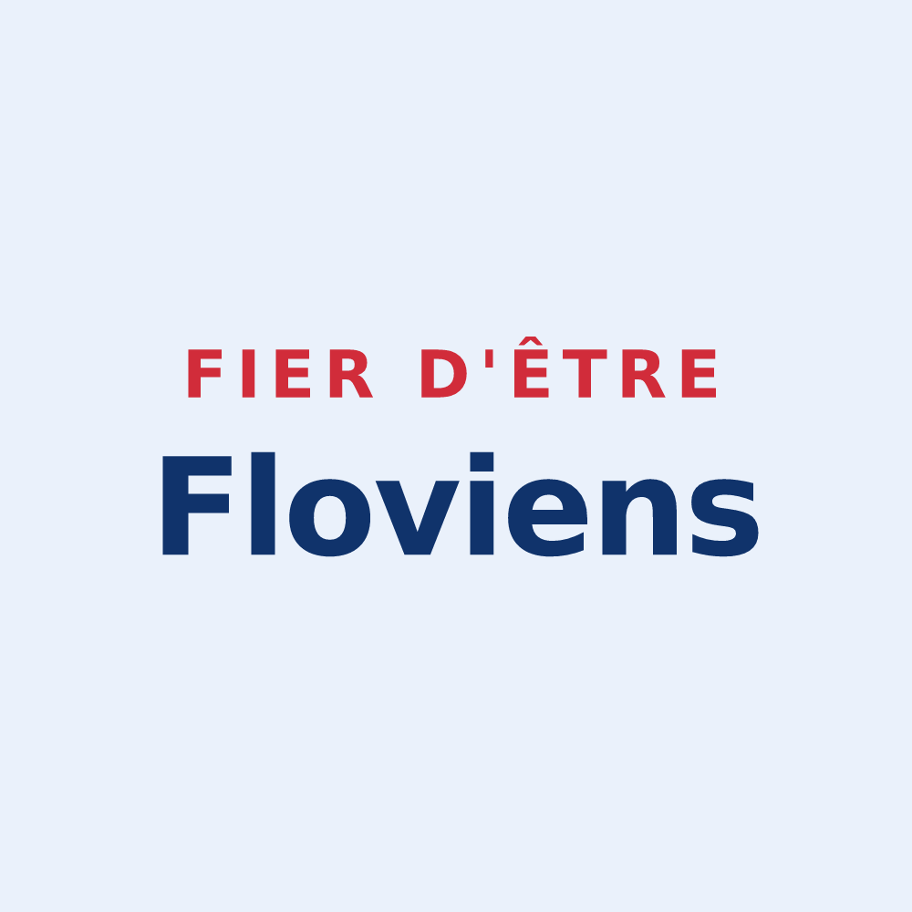 Sticker « Fier d'être Floviens » — design pour Saint-Flovier