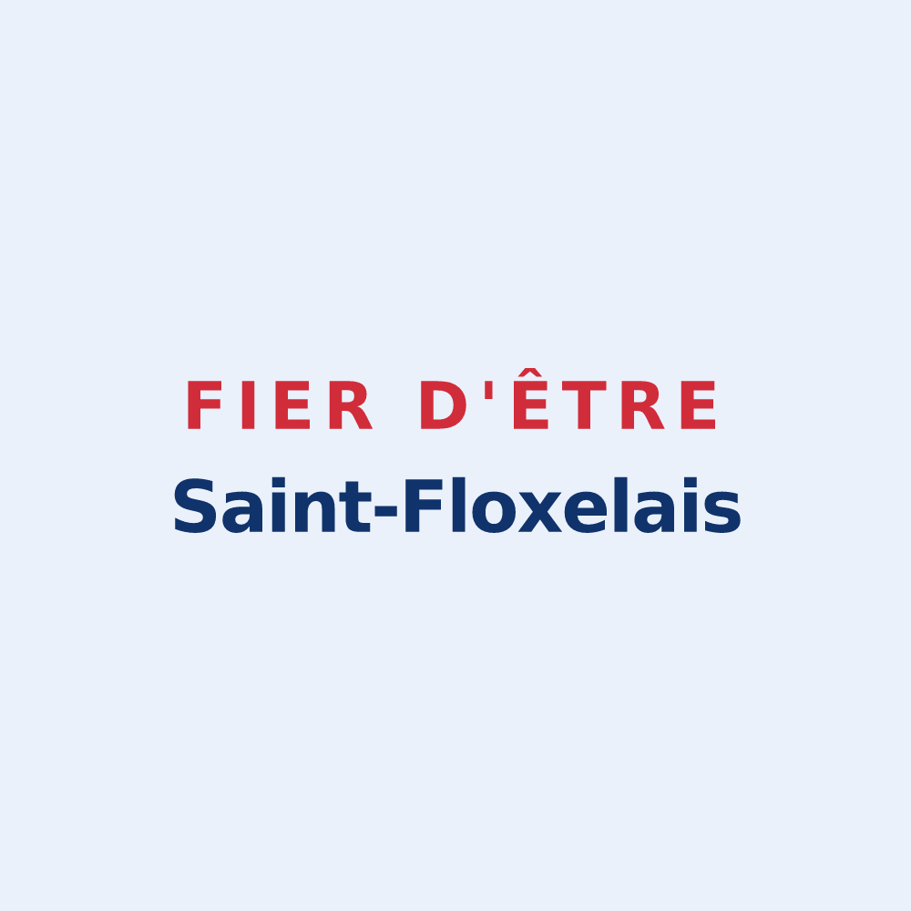 Sticker « Fier d'être Saint-Floxelais » — design pour Saint-Floxel