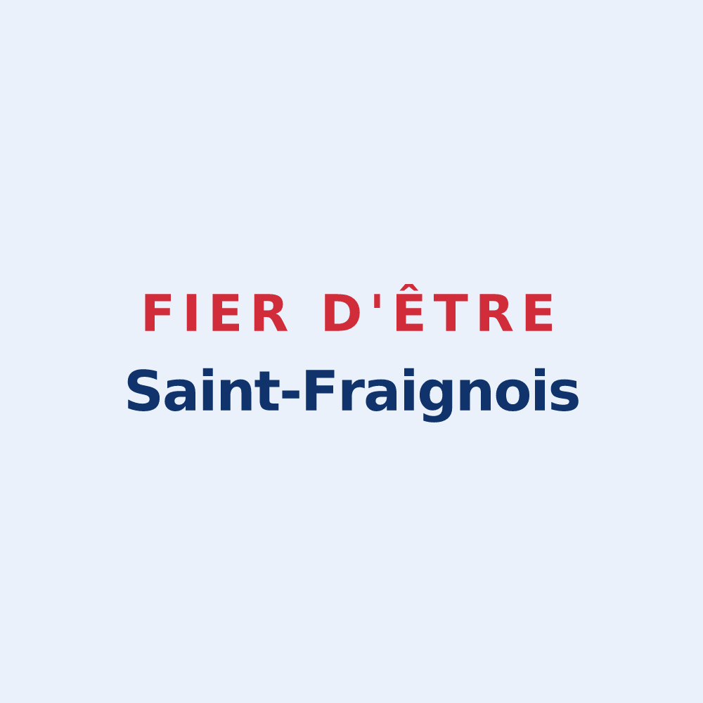 Sticker « Fier d'être Saint-Fraignois » — design pour Saint-Fraigne
