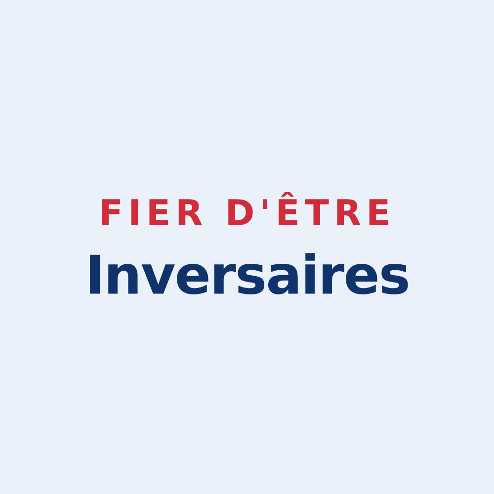 Sticker « Fier d'être Inversaires » — design pour Saint François Longchamp