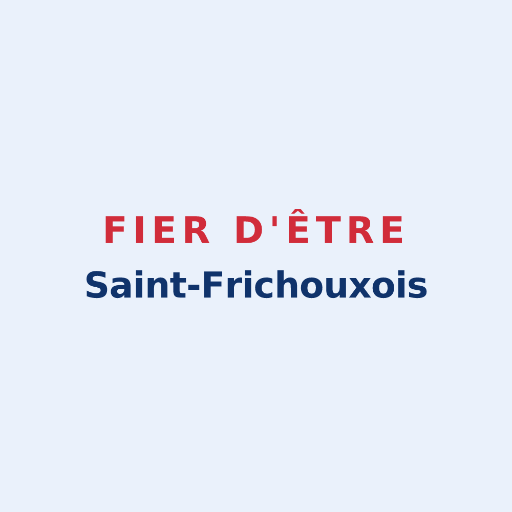 Sticker « Fier d'être Saint-Frichouxois » — design pour Saint-Frichoux