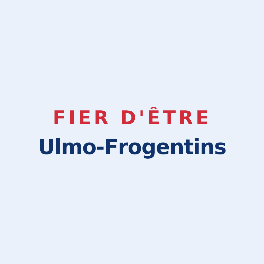 Sticker « Fier d'être Ulmo-Frogentins » — design pour Saint-Fulgent-des-Ormes