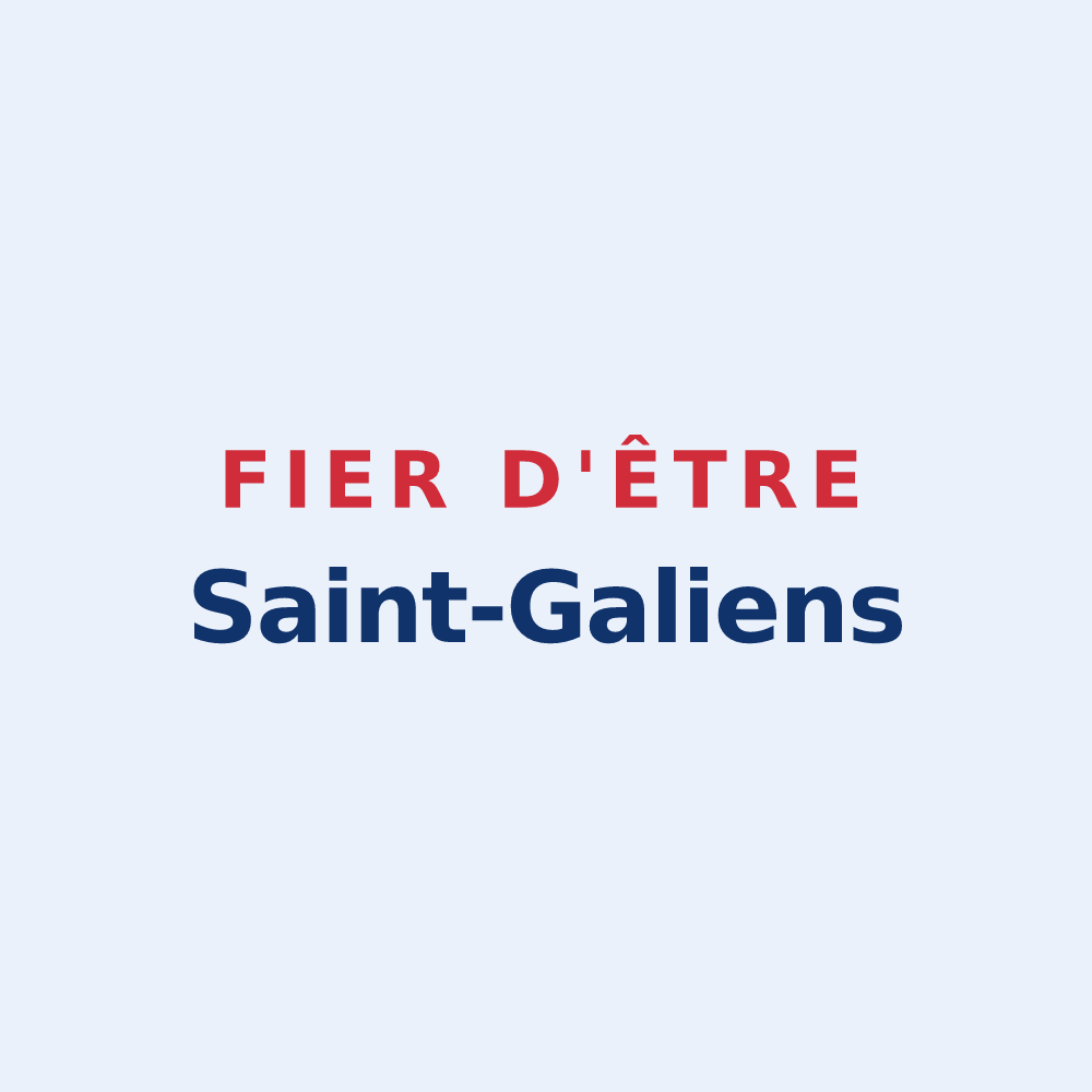 Sticker « Fier d'être Saint-Galiens » — design pour Saint-Gal