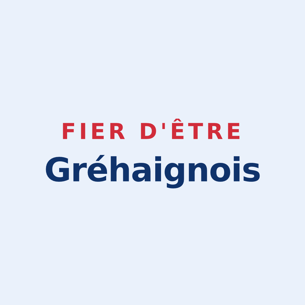 Sticker « Fier d'être Gréhaignois » — design pour Saint-Georges-de-Gréhaigne