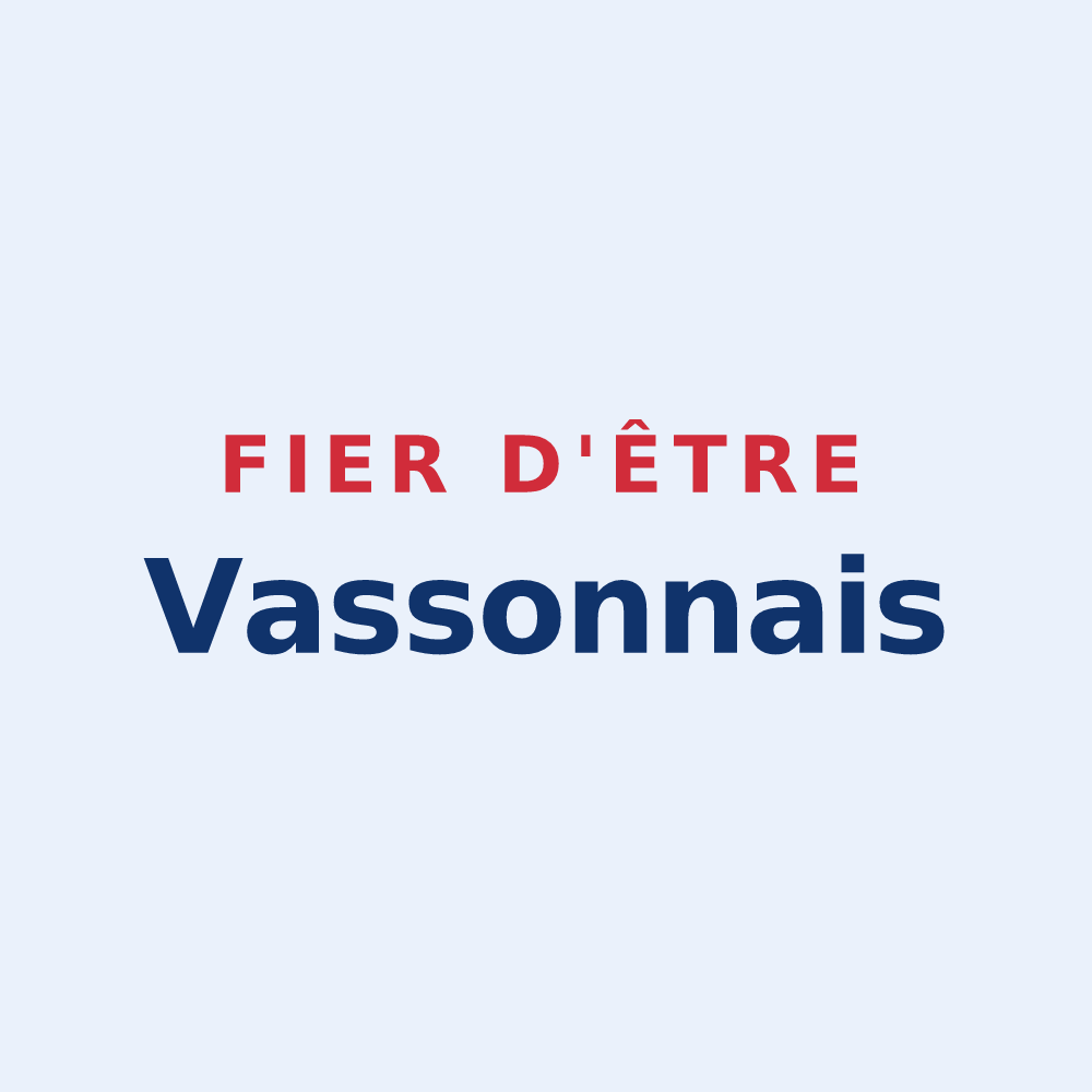 Sticker « Fier d'être Vassonnais » — design pour Saint-Germain-le-Vasson