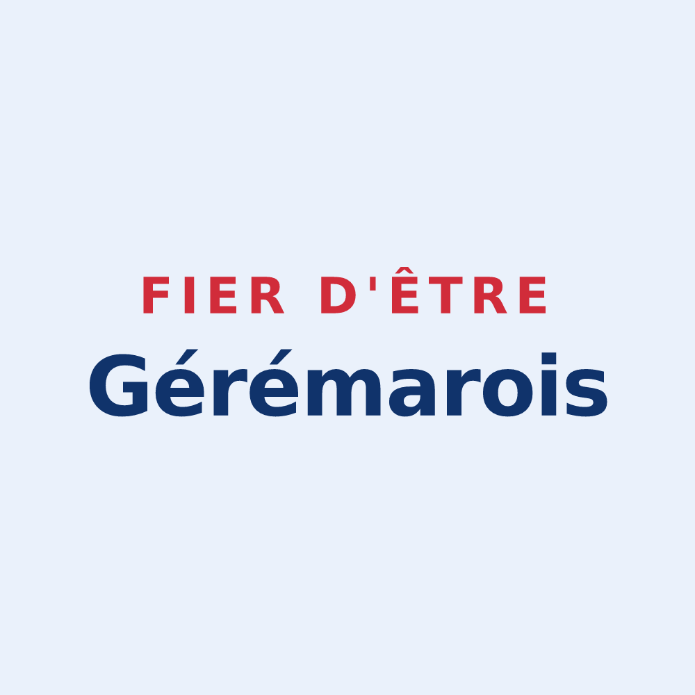 Sticker « Fier d'être Gérémarois » — design pour Saint-Germer-de-Fly