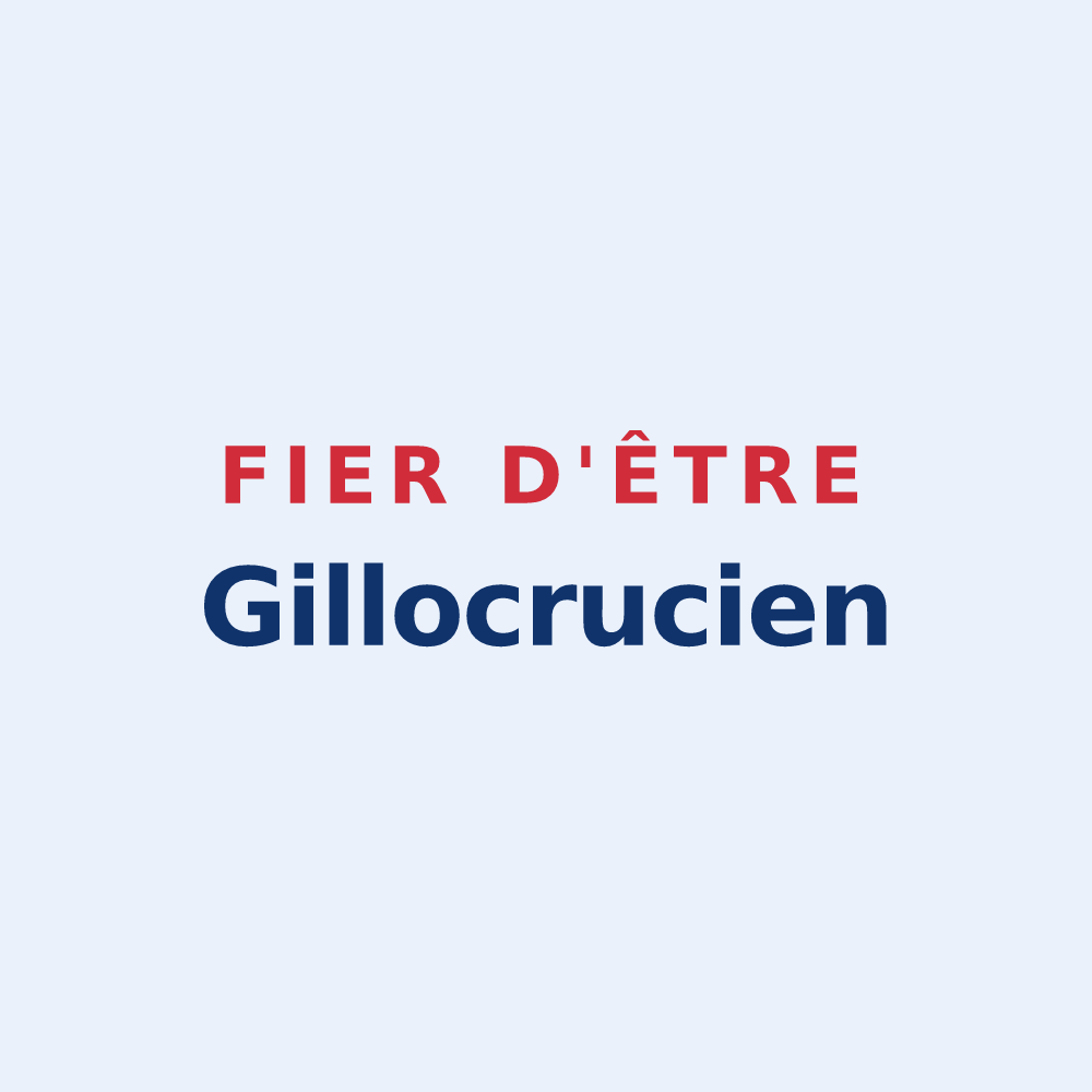Sticker « Fier d'être Gillocrucien » — design pour Saint-Gilles-Croix-de-Vie