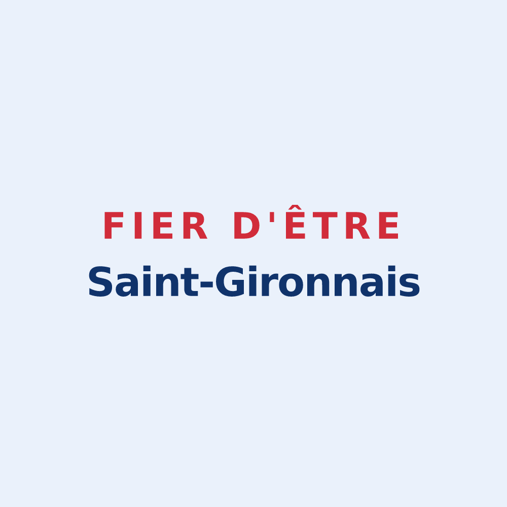 Sticker « Fier d'être Saint-Gironnais » — design pour Saint-Girons