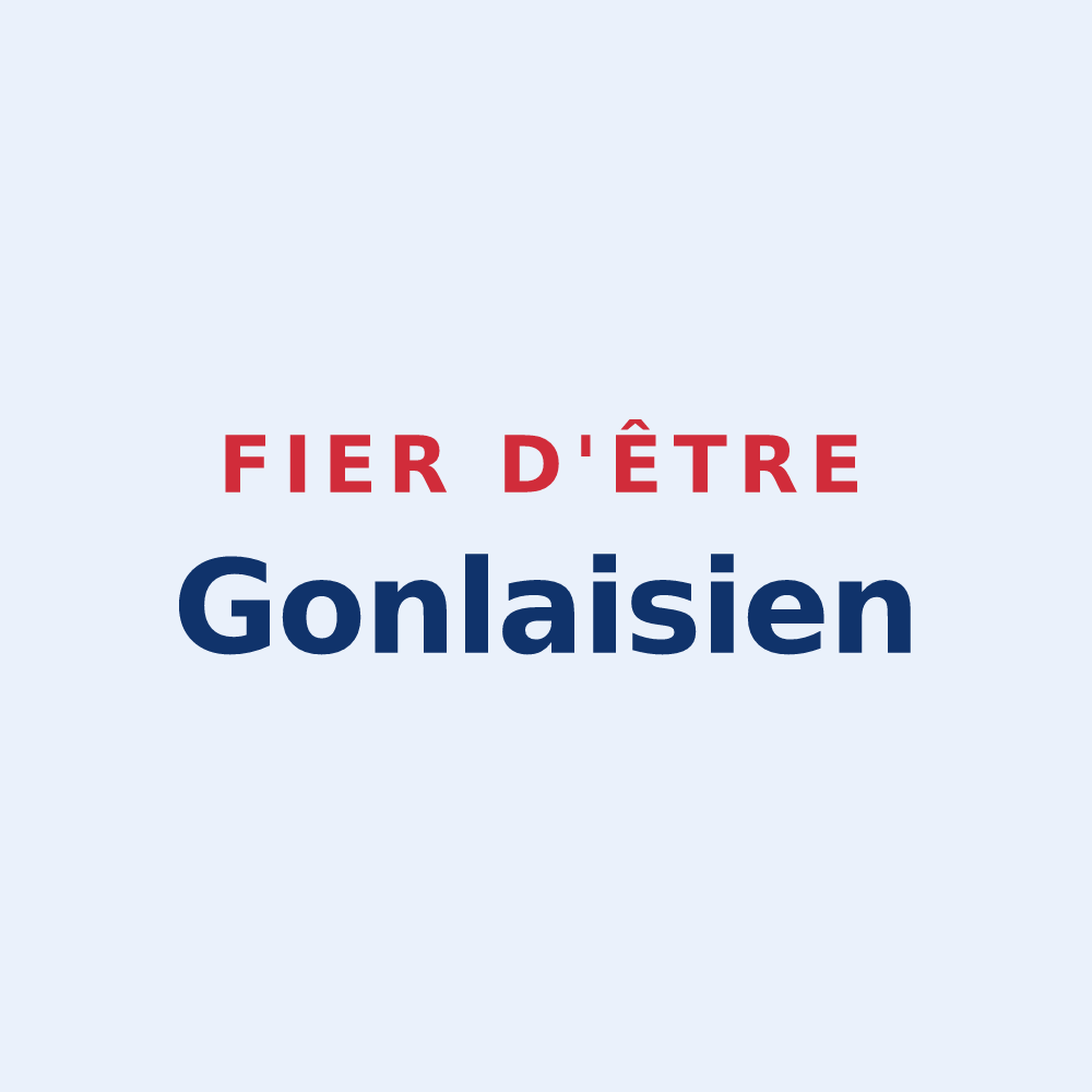 Sticker « Fier d'être Gonlaisien » — design pour Saint-Gonlay