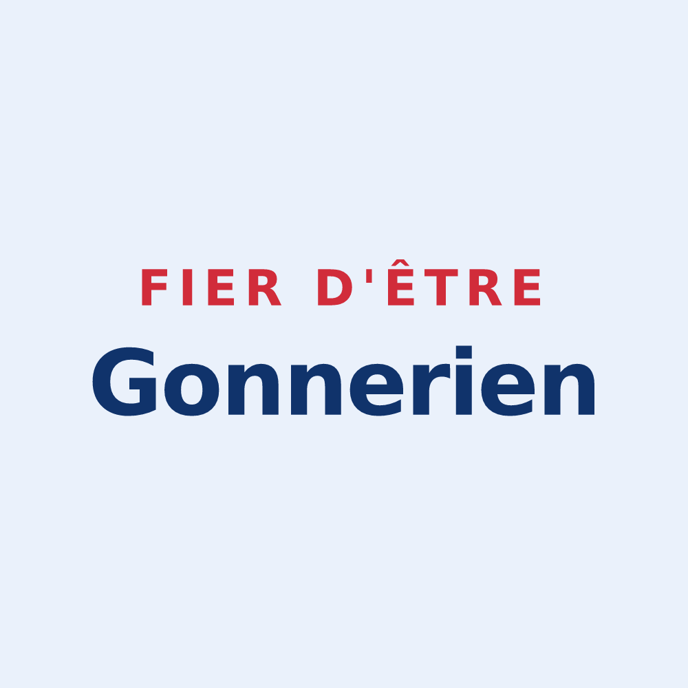 Sticker « Fier d'être Gonnerien » — design pour Saint-Gonnery