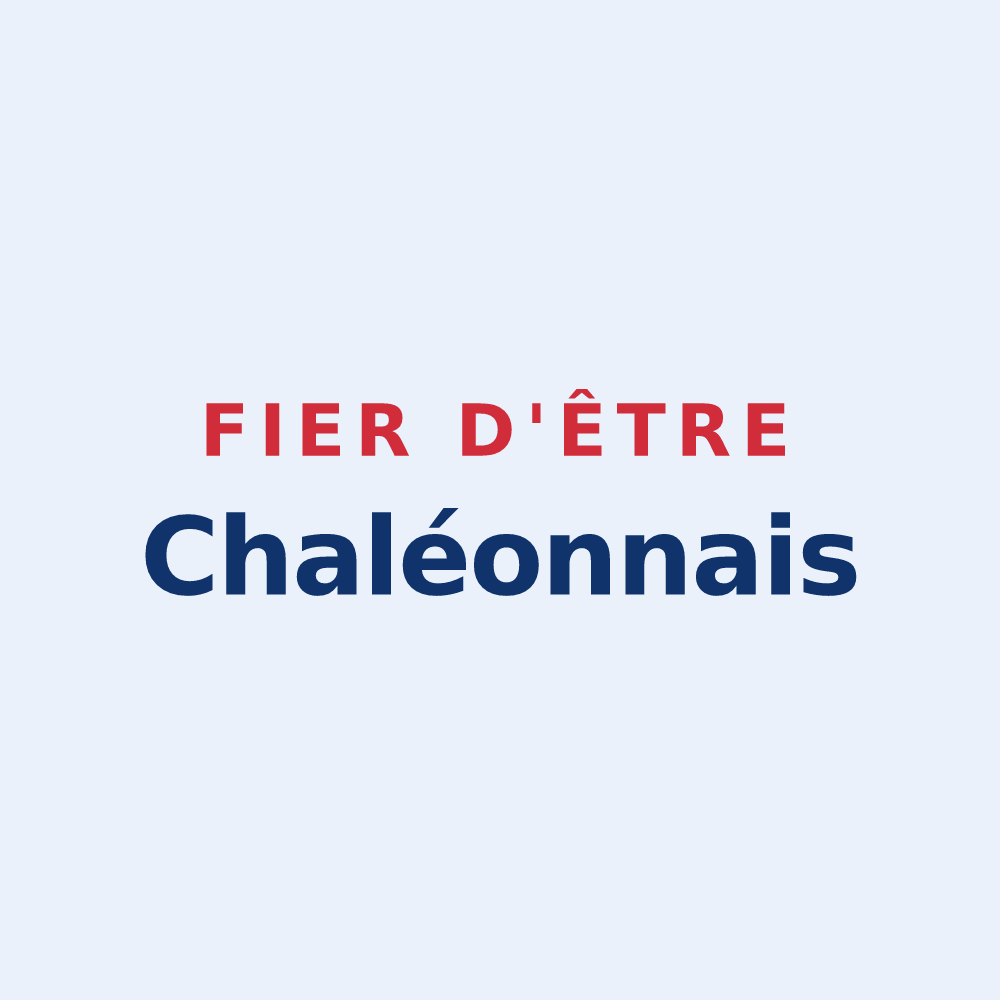Sticker « Fier d'être Chaléonnais » — design pour Saint-Hilaire-de-Chaléons
