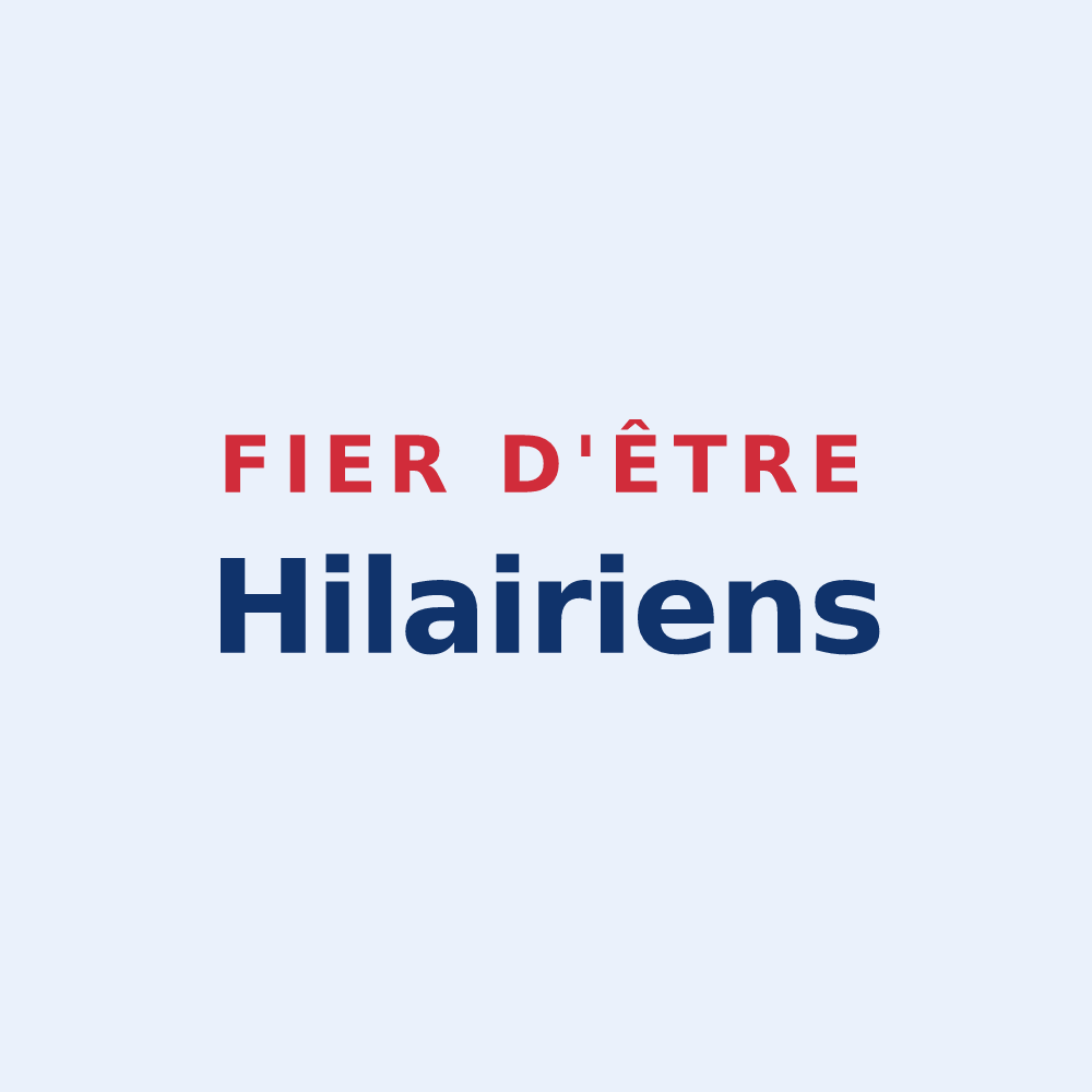 Sticker « Fier d'être Hilairiens » — design pour Saint-Hilaire-des-Landes