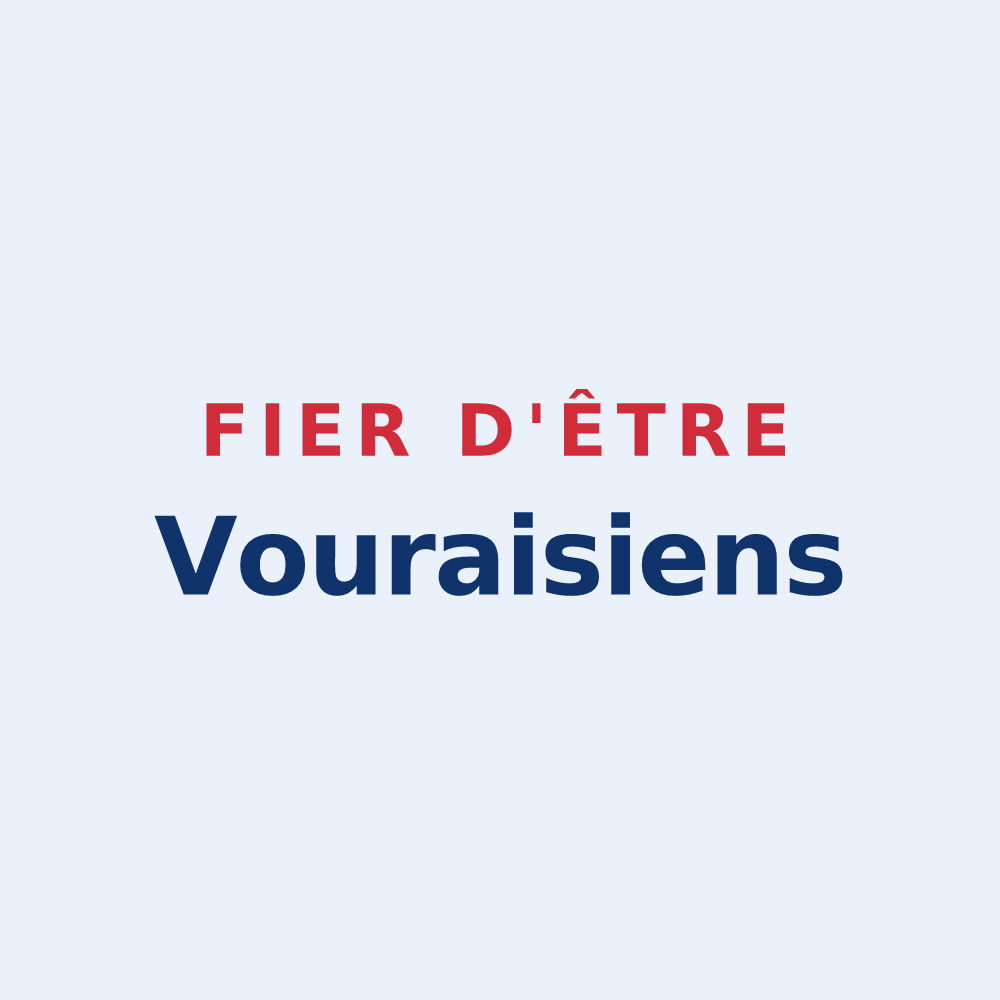 Sticker « Fier d'être Vouraisiens » — design pour Saint-Hilaire-le-Vouhis
