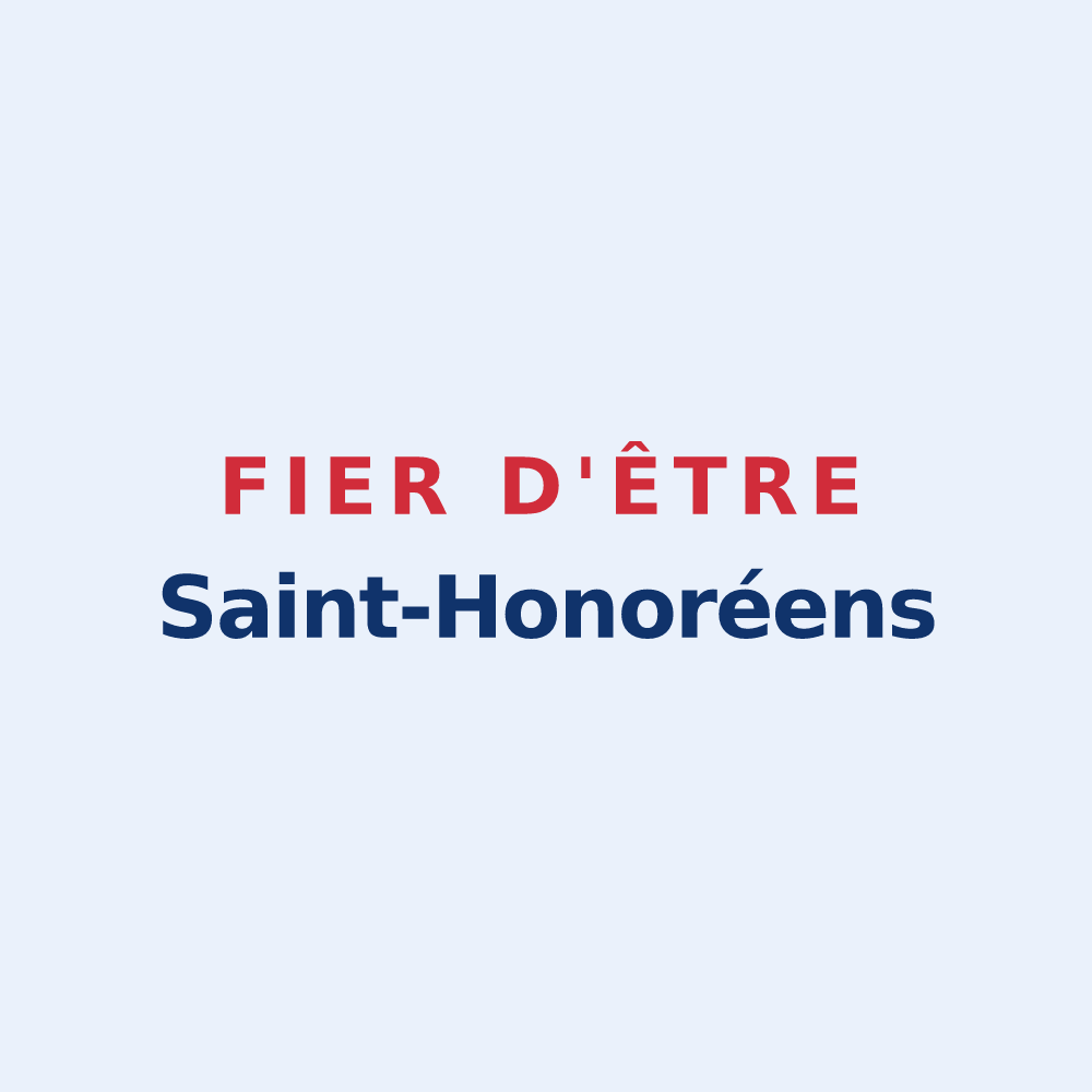 Sticker « Fier d'être Saint-Honoréens » — design pour Saint-Honoré-les-Bains