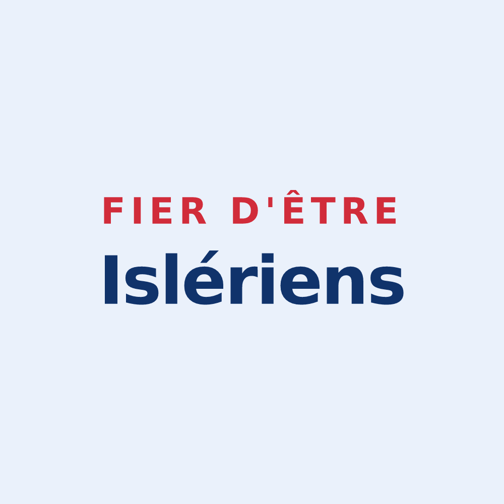 Sticker « Fier d'être Islériens » — design pour Saint-Illiers-la-Ville