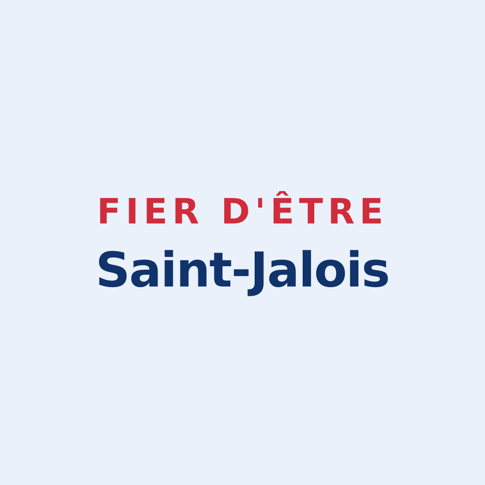 Sticker « Fier d'être Saint-Jalois » — design pour Saint-Jal