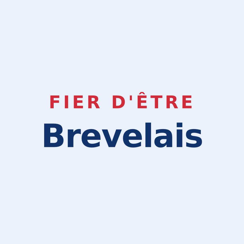 Sticker « Fier d'être Brevelais » — design pour Saint-Jean-Brévelay
