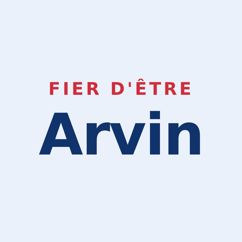 Sticker « Fier d'être Arvin » — design pour Saint-Jean-d'Arves