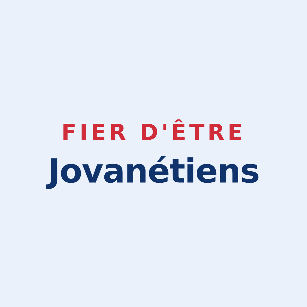Sticker « Fier d'être Jovanétiens » — design pour Saint-Jean-d'Aulps