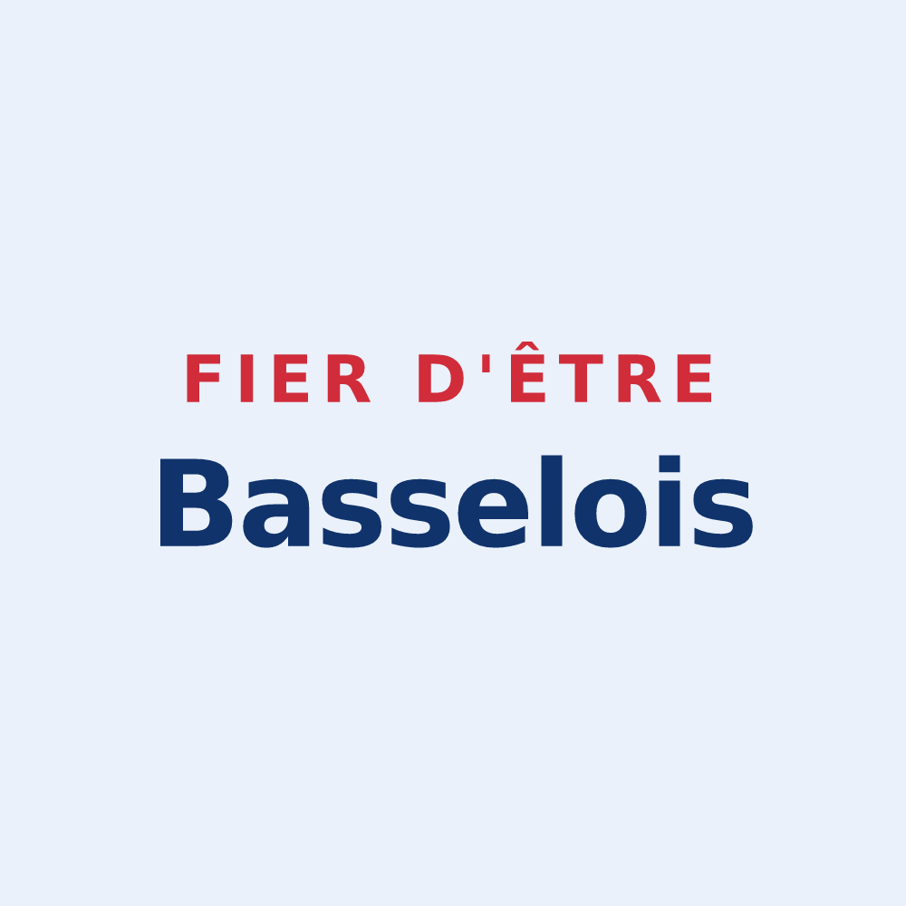 Sticker « Fier d'être Basselois » — design pour Saint-Jean-de-Bassel